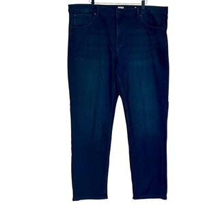 DKNY Men's Deep Blue Duane Straight Fit Jeans - Size: 42 x 32